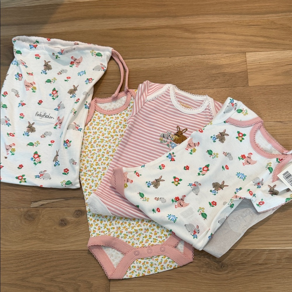 Baby Boden Onsies Size 3-6 Months in bag Short Sleeve